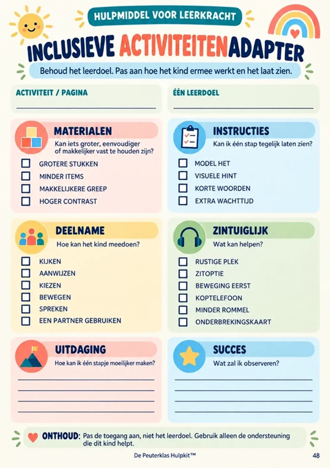 Adaptações inclusivas
